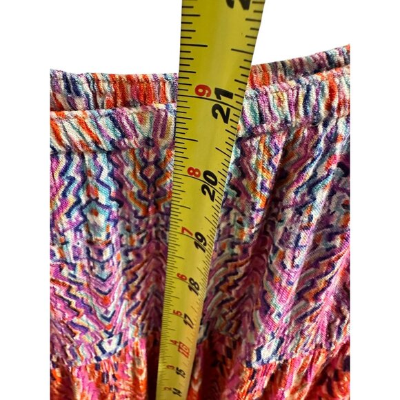 ๐ 2/$20 ๐ Colorful Printed Women's Rayon Skirt XL By Cb - Picture 4 of 5